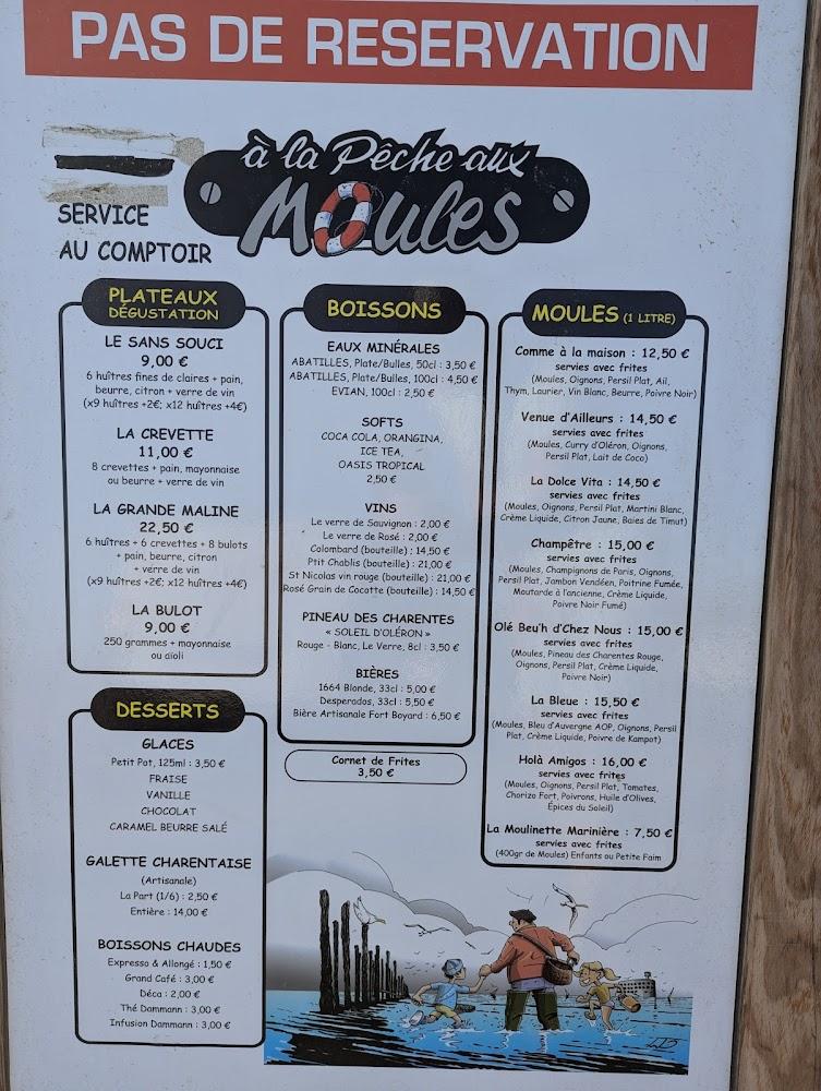 À la Pêche aux Moules Saint-Georges-de-Didonne - Menu Image 3